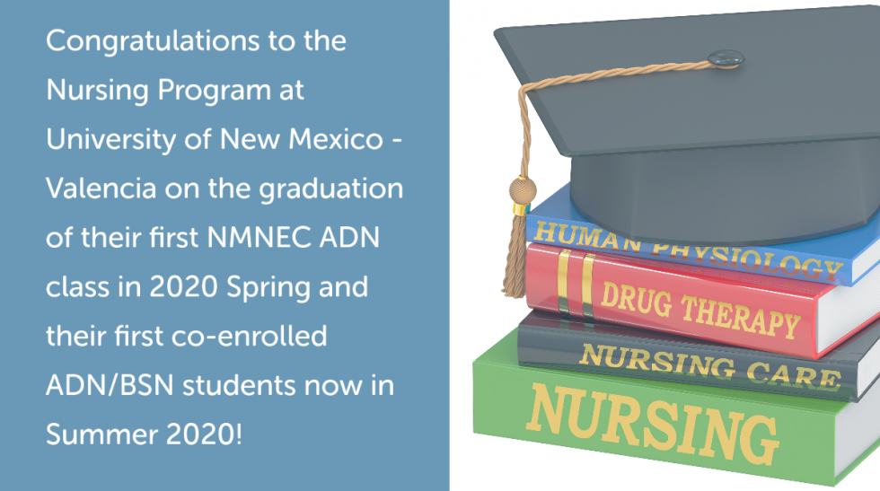 UNMValencia Graduates First CoEnrolled ADN/BSN Students NMNEC