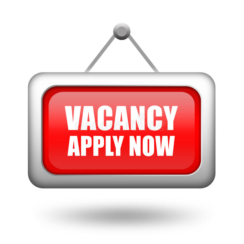 job-vacancy-signboard-white-background-57458118